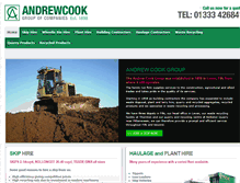 Tablet Screenshot of andrewcookgroup.co.uk